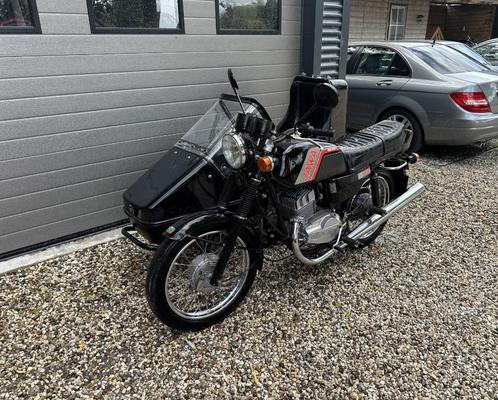 Jawa T350 met Zijspan, Motoren, Motoren | Zijspanmotoren, 2 cilinders, Ophalen
