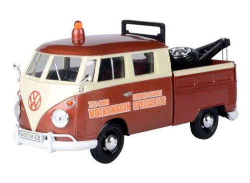 Modelauto Vw bus T1 Pickup Type 2 – Motormax Volkswagen 1:24, Hobby en Vrije tijd, Modelauto's | 1:24, Nieuw, Bus of Vrachtwagen