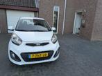 Kia Picanto 1.0 Cvvt 5-DRS 2015 Wit, Auto's, Voorwielaandrijving, Stof, 400 kg, Wit