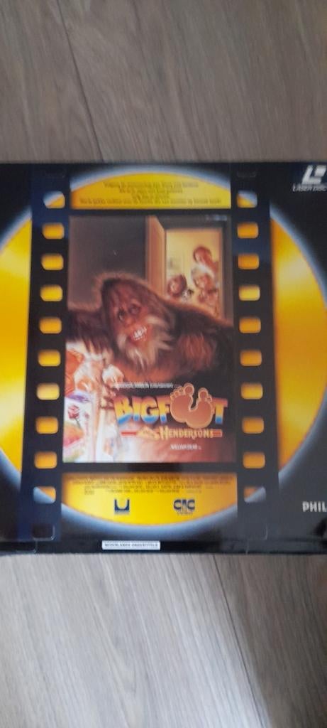 Laserdisc   Big Foot   PAL, Ophalen of Verzenden, Actiefiguur of Pop