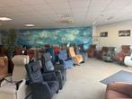 Meubelzorg outlet staopsopstoel tweedehands relax fauteuils, Ophalen of Verzenden, Zo goed als nieuw
