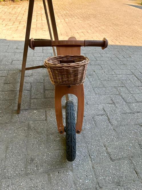 Bandits and Angels loopfiets 2 in 1 bamboe, Kinderen en Baby's, Speelgoed | Buiten | Voertuigen en Loopfietsen, Gebruikt, Loopfiets