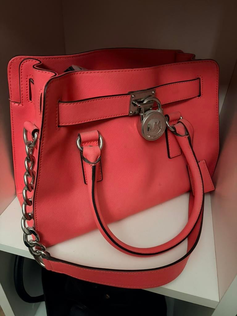 Michael kors tas, Ophalen of Verzenden, Roze, Handtas