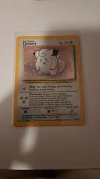 Clefairy base holo, Ophalen of Verzenden, Zo goed als nieuw