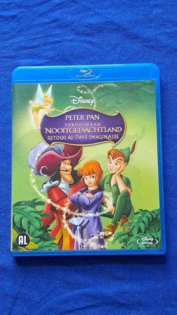 Peter Pan Terug naar Nooitgedachtland "Blu Ray"