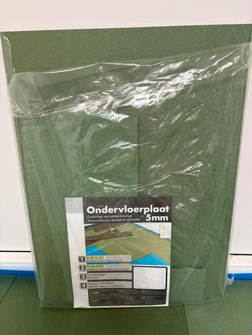 Ondervloer +4 m2 (5 mm dik) beschikbaar voor biedingen