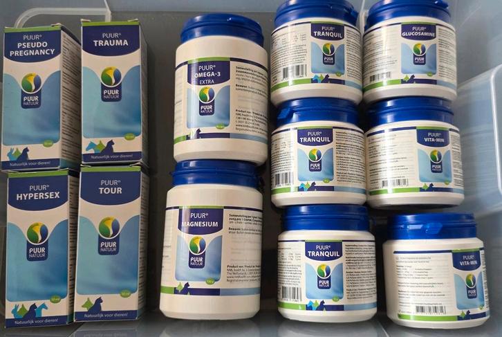 Diverse supplementen PUUR Natuur, Dieren en Toebehoren, Dierenvoeding, Ophalen of Verzenden