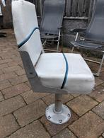 Bootstoel met Draaiplateau en stoelpoot, Watersport en Boten, Ophalen of Verzenden, Gebruikt, Interieur en Kussens