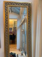 Spiegel gouden houten lijst, facet geslepen, Huis en Inrichting, Woonaccessoires | Spiegels, Minder dan 100 cm, Minder dan 50 cm
