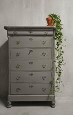 OPRUIMING Antieke Biedermeier ladekast vintage chiffonaire, Ophalen of Verzenden