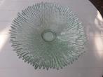 prachtige aparte glazen schaal - 40 cm, Ophalen, Schaal, Rond, Glas