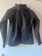 Softshell waterdichte jas, zwart tijgerprint,  M, Ophalen of Verzenden, Zo goed als nieuw, Maat 38/40 (M), Zwart