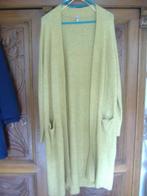 zacht geel lang vest mt L  HEMA, Geel, Maat 42/44 (L), Ophalen of Verzenden, Zo goed als nieuw