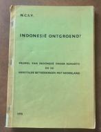 Indonesië Ontgroend! Herstel betrekking me NL Suharto Indië., Zo goed als nieuw, 20e eeuw of later, Verzenden