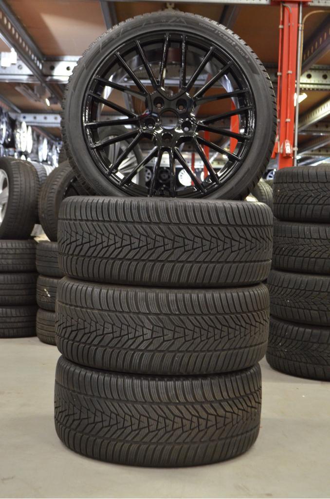 21" Winterset passend op een Porsche Cayenne Incl. TPMS, Auto-onderdelen, Banden en Velgen, Banden en Velgen, Winterbanden, 21 inch