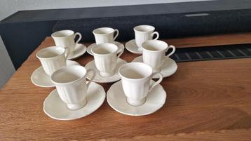 Wedgwood Queens plain 8 kop en schotels nu voor maar 30 euro beschikbaar voor biedingen