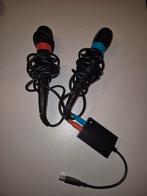 SingStar Microfoons + USB Converter PS2, Spelcomputers en Games, Ophalen of Verzenden, Gebruikt