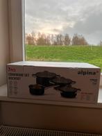 Nieuwe Alpina Pannenset - Dubbel gekregen!, Huis en Inrichting, Keuken | Potten en Pannen, Ophalen of Verzenden, Nieuw