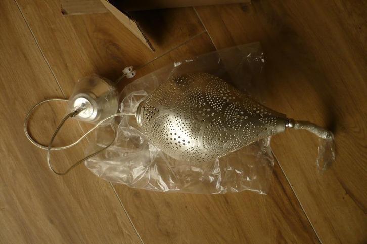 oosterse hanglamp van zenza, Huis en Inrichting, Lampen | Hanglampen, Nieuw, Minder dan 50 cm, Metaal, Ophalen of Verzenden
