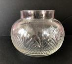 Antieke Wilhelmina Diamant Waaier Kristal Rozenbowl 12 cm, Antiek en Kunst, Antiek | Glas en Kristal, Ophalen