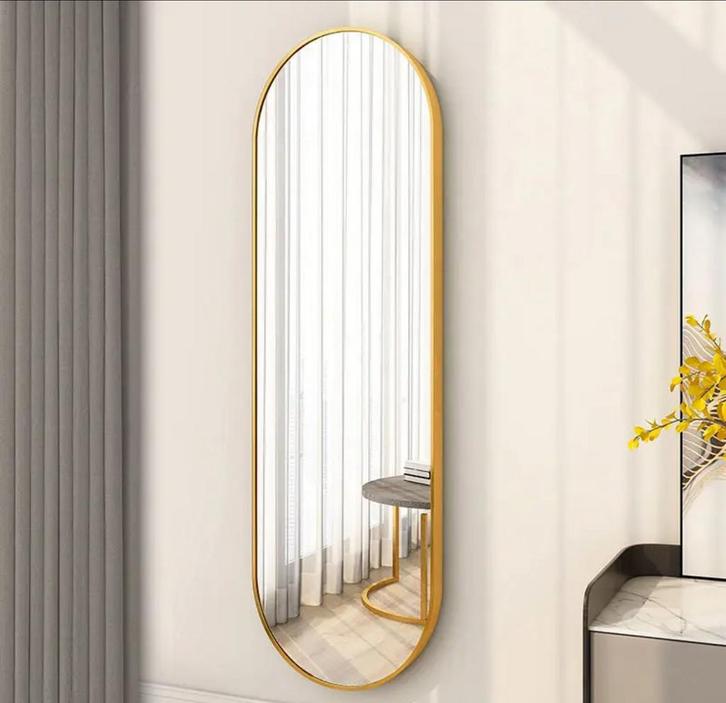 Passpiegel 160/50 wand spiegel, Huis en Inrichting, Woonaccessoires | Spiegels, Zo goed als nieuw, Minder dan 50 cm, 150 tot 200 cm