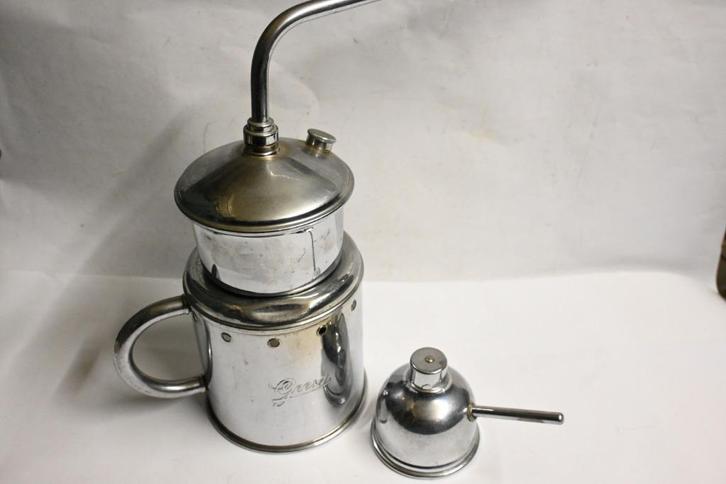 Geesa stoom apparaat bevochtiger verdamper medisch brander, Antiek en Kunst, Antiek | Gereedschap en Instrumenten, Ophalen of Verzenden