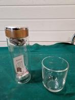 reisbeker met theefilter en  glas, nieuw, Ophalen of Verzenden