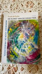 Frank de Kiefte - De kunst van de didactiek, Ophalen of Verzenden, Zo goed als nieuw, Frank de Kiefte