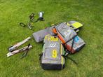 Kitesurf/North/Fuse/12m/9m/2X Bar Lines/Xenon Laluz board, Watersport en Boten, Kitesurfen, Gebruikt, Kitesurf-set, Twintip, Ophalen of Verzenden