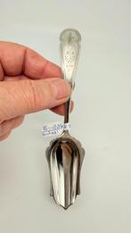 Antiek Hollands gave zilveren suikerschep uit 1886, Antiek en Kunst, Antiek | Goud en Zilver, Ophalen of Verzenden, Zilver