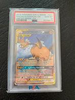 Raichu & Alolan Raichu GX PSA 10, Hobby en Vrije tijd, Verzamelkaartspellen | Pokémon, Ophalen, Zo goed als nieuw, Losse kaart