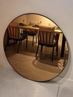 Showroom uitverkoop - spiegel Espejo 116 cm bruin/zwart, Ophalen, 100 tot 150 cm, Rond, Nieuw