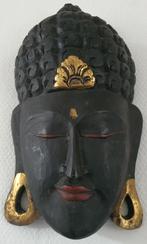 Boeddha erg oud paneel houtsculptuur voor aan de wand, Ophalen of Verzenden