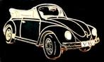 Volkswagen Kever cabrio- zwart emaille, Verzamelen, Speldjes, Pins en Buttons, Verzenden, Nieuw, Transport, Speldje of Pin