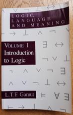 Logic, Language, and Meaning, Volume 1, L.T.F. Gamut, Logica of Wetenschapsfilosofie, Zo goed als nieuw, Ophalen