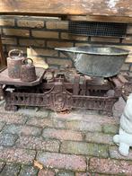 Antieke Gietijzeren Weegschaal, Antiek en Kunst, Antiek | Gereedschap en Instrumenten, Ophalen