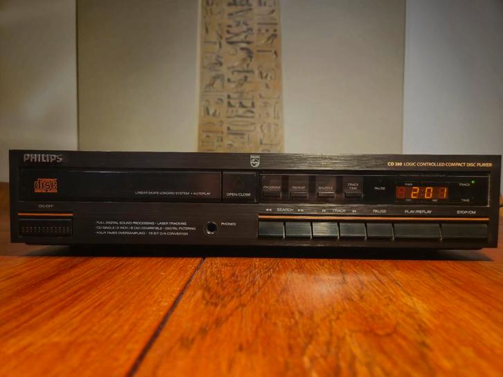 Philips CD-380 CD Speler - Perfect Werkend!, Audio, Tv en Foto, Cd-spelers, Zo goed als nieuw, Philips, Ophalen of Verzenden