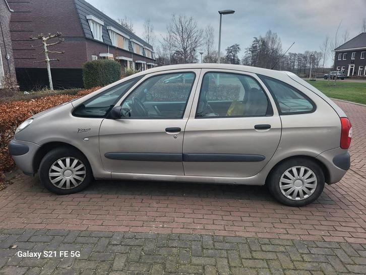 Te koop: Citroën Xsara Picasso (2003), Auto's, Citroën, Bedrijf, Xsara, Benzine, Euro 3, MPV, Handgeschakeld, Beige, Blauw, Stof