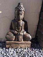 Houtsnijwerk boeddha uit bali indonesie bruin 40 cm, Huis en Inrichting, Nieuw, Ophalen of Verzenden