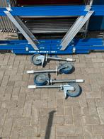Asc rolsteiger incl fiber deck platen te koop, Ophalen, Zo goed als nieuw, Rolsteiger of Kamersteiger, 5 meter of hoger