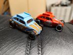 2x Hot Wheels Volkswagen Custom Beetle, Ophalen of Verzenden, Gebruikt, 1:50 of kleiner, Auto