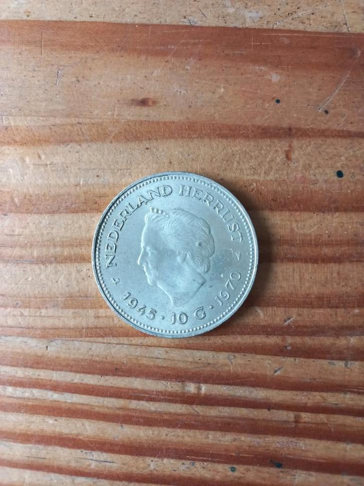 Zilveren 10 Gulden Munt - 1945-1970, Postzegels en Munten, Munten | Nederland, Ophalen of Verzenden