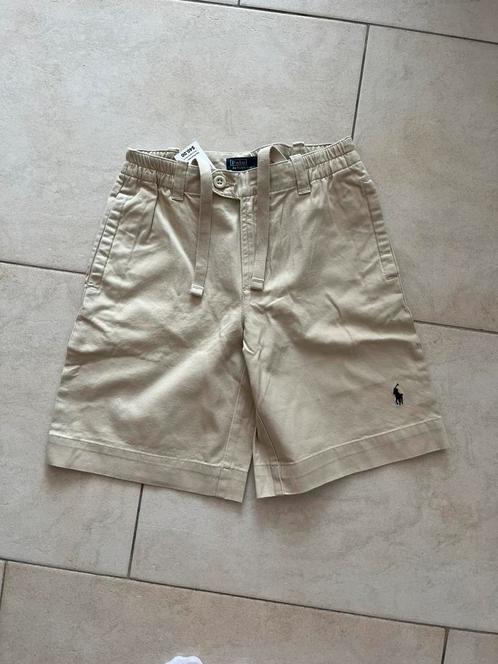 Nieuwe Ralph Lauren korte broek mt 12 152 158 short beige, Kinderen en Baby's, Kinderkleding | Maat 152, Nieuw, Jongen, Broek