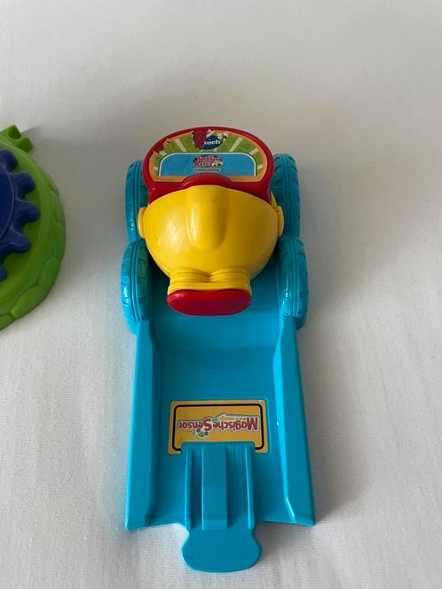 V tech lanceerbaan en kanon met magic sensor toet toet autos, Kinderen en Baby's, Speelgoed | Vtech, Zo goed als nieuw, Ophalen