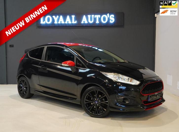 Ford Fiesta 1.0 EcoBoost Red/Black Edition | AIRCO | CRUISE, Auto's, Ford, Bedrijf, Te koop, Fiësta, ABS, Airbags, Airconditioning