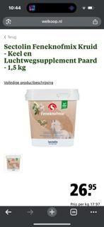 Paarden supplementen, Dieren en Toebehoren, Paarden en Pony's | Verzorgingsproducten, Ophalen, Zo goed als nieuw