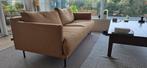 Goossens bank Luxor mosterd geel 195 cm 3 zits, Ophalen, 150 tot 200 cm, Driepersoons, 75 tot 100 cm