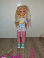 Grote barbiepop met vele accessoires, Ophalen of Verzenden, Zo goed als nieuw, Barbie
