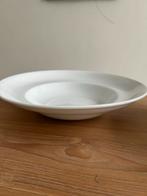 4 Grote Witte Pastaborden, Ophalen, Keramiek, Nieuw, Bord(en)