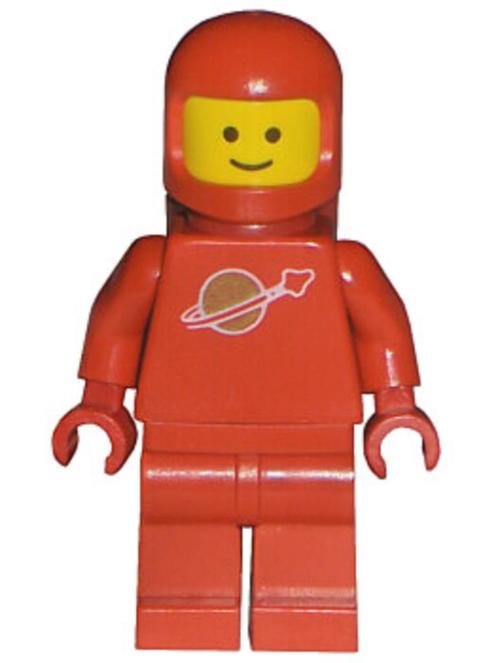 Lego Space Classic Space Minifig Rood SP005, Kinderen en Baby's, Speelgoed | Duplo en Lego, Gebruikt, Lego, Complete set, Ophalen of Verzenden